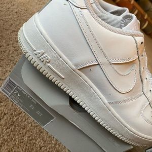 White Air Force ones